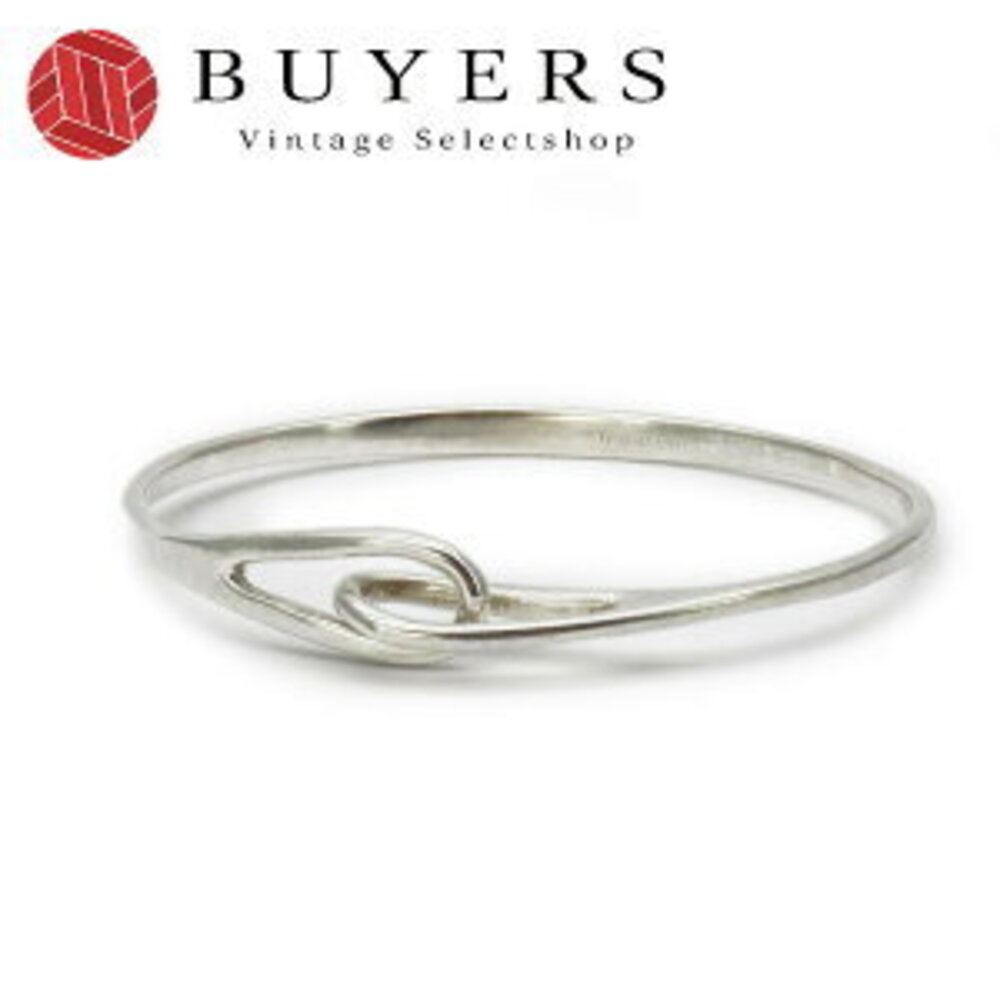 Tiffany Co double loop bangle silver bracelet acc… - image 1